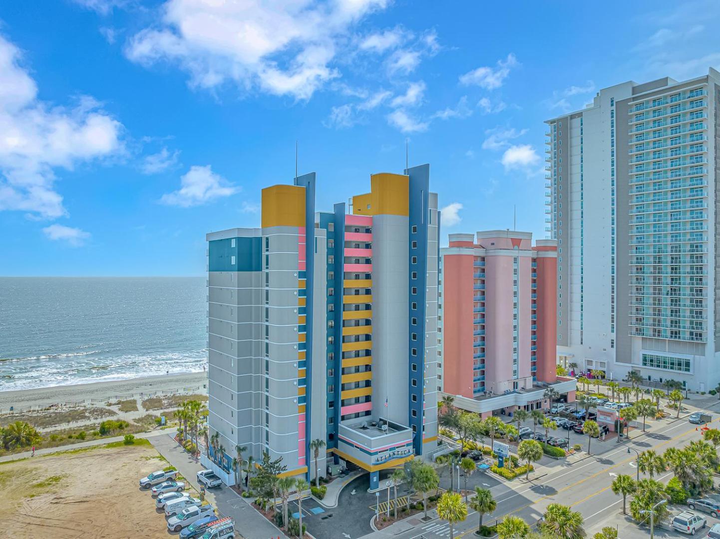 Beautifully Decorated Direct Oceanfront 1 Bedroom 1 Ba Condo Atlantica 1003 Myrtle Beach Zewnętrze zdjęcie