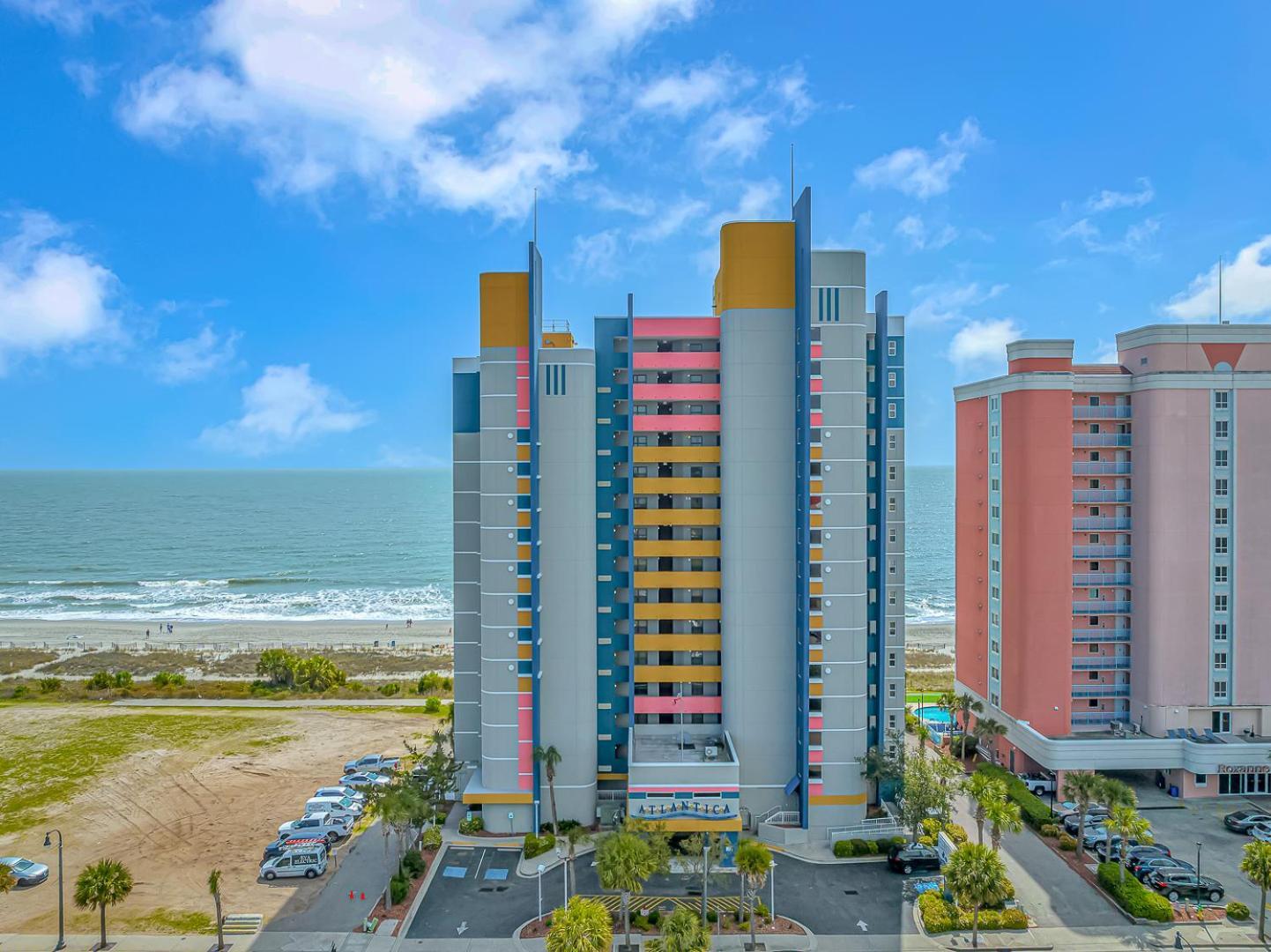 Beautifully Decorated Direct Oceanfront 1 Bedroom 1 Ba Condo Atlantica 1003 Myrtle Beach Zewnętrze zdjęcie