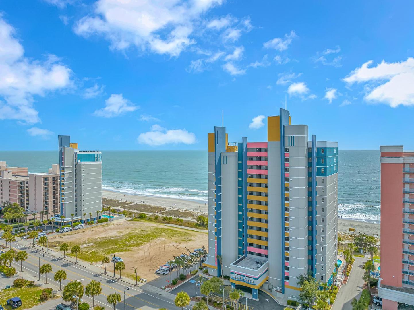 Beautifully Decorated Direct Oceanfront 1 Bedroom 1 Ba Condo Atlantica 1003 Myrtle Beach Zewnętrze zdjęcie