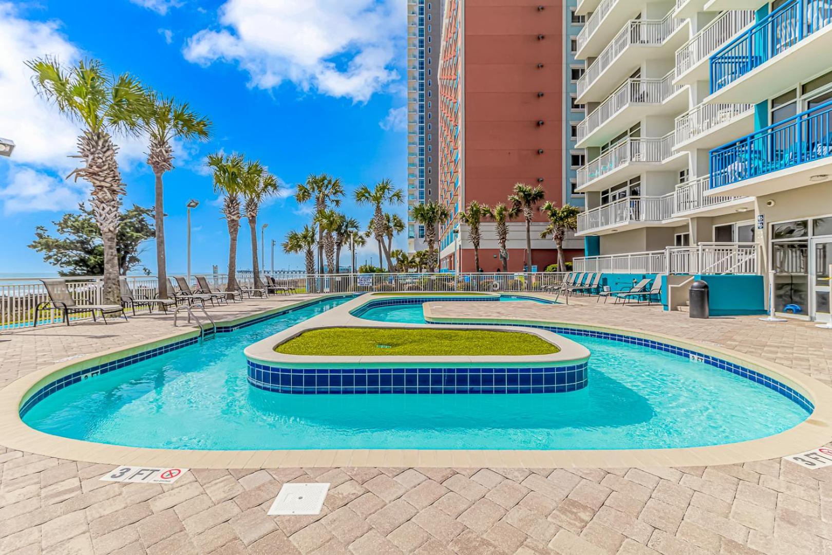 Beautifully Decorated Direct Oceanfront 1 Bedroom 1 Ba Condo Atlantica 1003 Myrtle Beach Zewnętrze zdjęcie